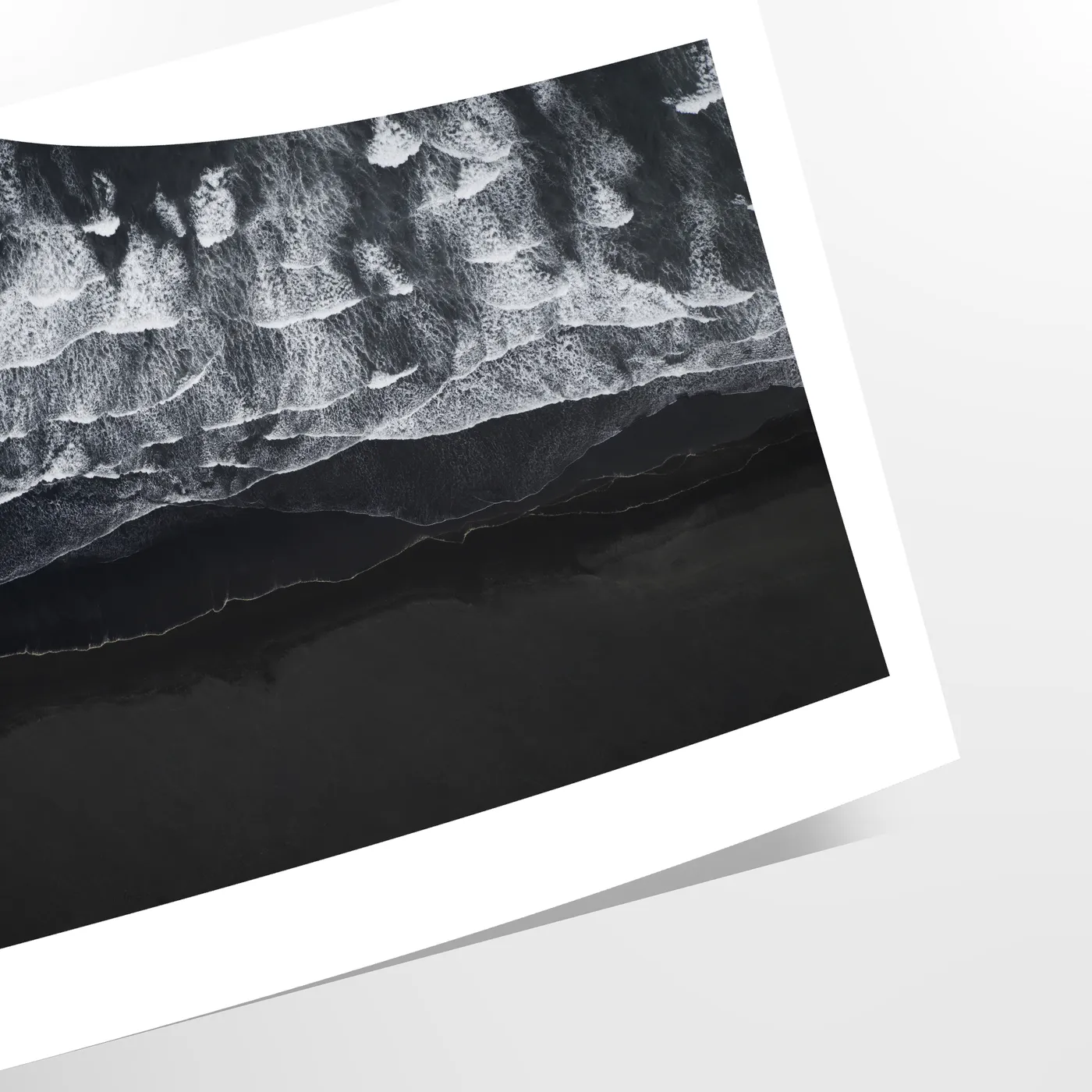 space tranquility stunning ocean poster serene green blue hues captivating wall art perfect nature lovers ideal gift options style